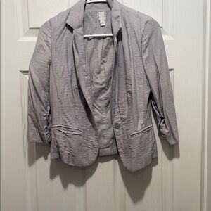 LC Lauren Conrad Light Gray Blazer